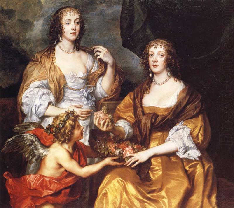 Lady Elizabeth Thimbelby and Dorothy,Viscountess Andover, Anthony Van Dyck